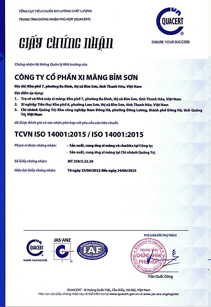 CÔNG TY CỔ PHẦN XI MĂNG MIỀN TRUNG