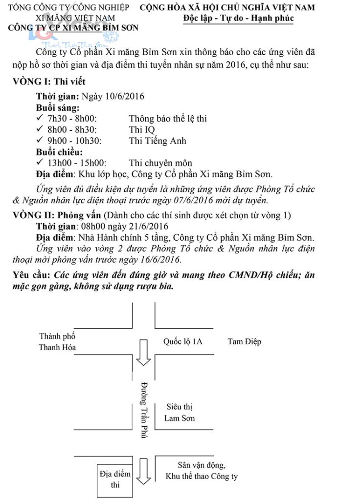 CÔNG TY CỔ PHẦN XI MĂNG MIỀN TRUNG